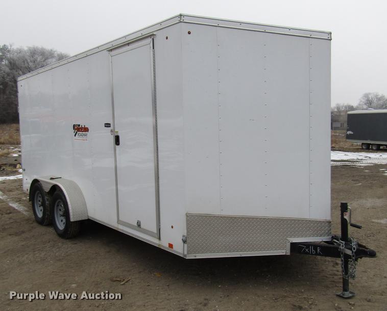 image for item DD0731 2017 LGS Industries enclosed cargo trailer