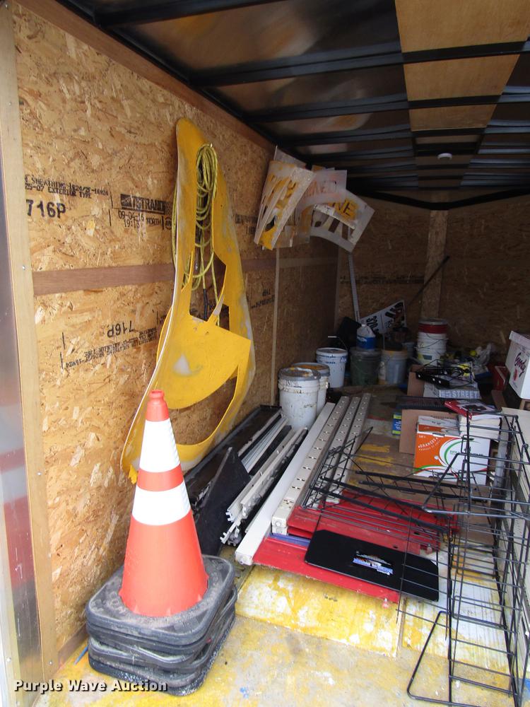 image for item DD0731 2017 LGS Industries enclosed cargo trailer