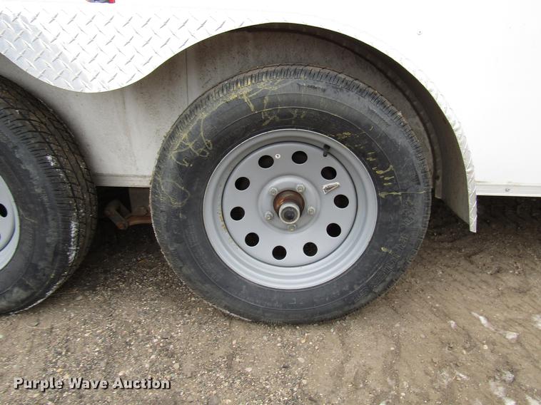 image for item DD0731 2017 LGS Industries enclosed cargo trailer