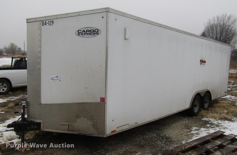 image for item DD0732 2017 Cargo Express enclosed cargo trailer