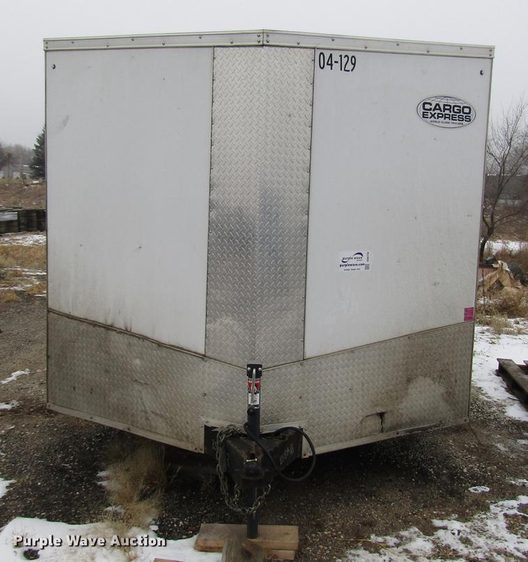 image for item DD0732 2017 Cargo Express enclosed cargo trailer