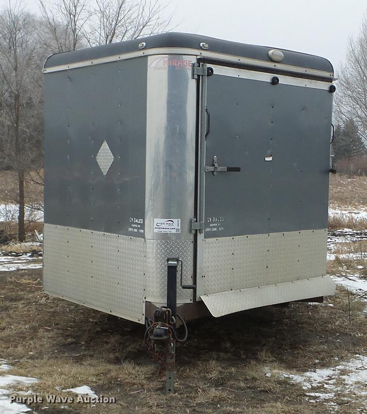 image for item DD0733 2008 Mirage enclosed cargo trailer