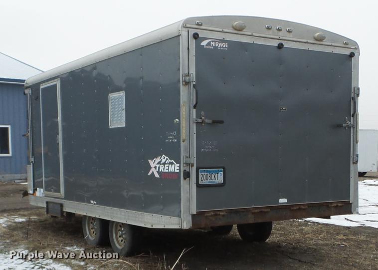 image for item DD0733 2008 Mirage enclosed cargo trailer