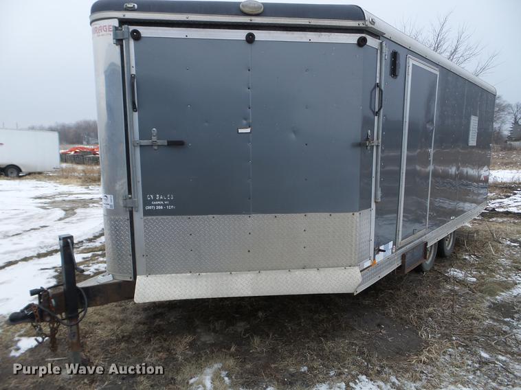 image for item DD0733 2008 Mirage enclosed cargo trailer