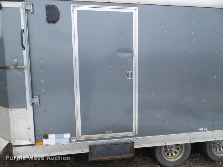 image for item DD0733 2008 Mirage enclosed cargo trailer