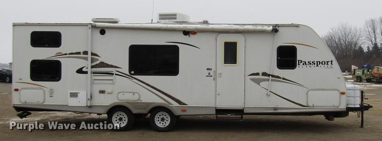 image for item DD0734 2008 Keystone Passport Ultra Lite 280BH camper