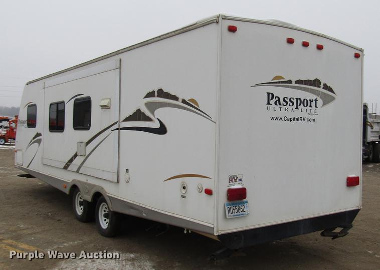 image for item DD0734 2008 Keystone Passport Ultra Lite 280BH camper