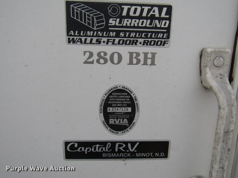 image for item DD0734 2008 Keystone Passport Ultra Lite 280BH camper