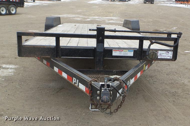 image for item DD0736 2013 PJ utility trailer