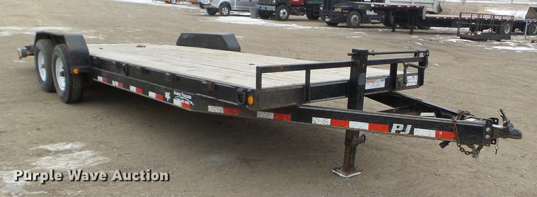 image for item DD0736 2013 PJ utility trailer