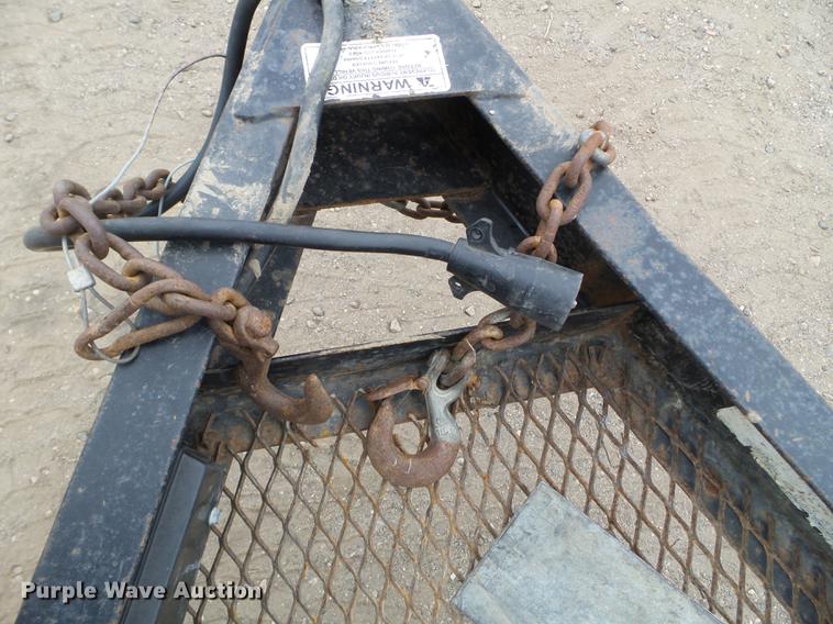 image for item DD0736 2013 PJ utility trailer