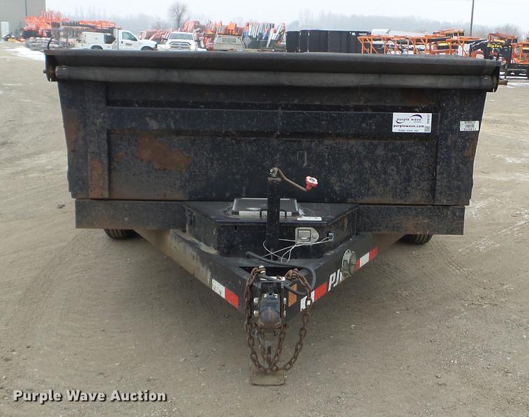 image for item DD0737 2012 PJ dump trailer