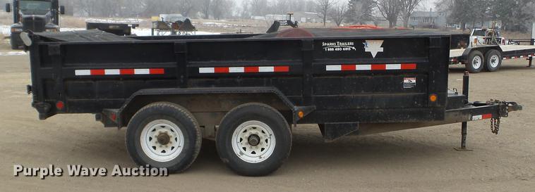 image for item DD0737 2012 PJ dump trailer