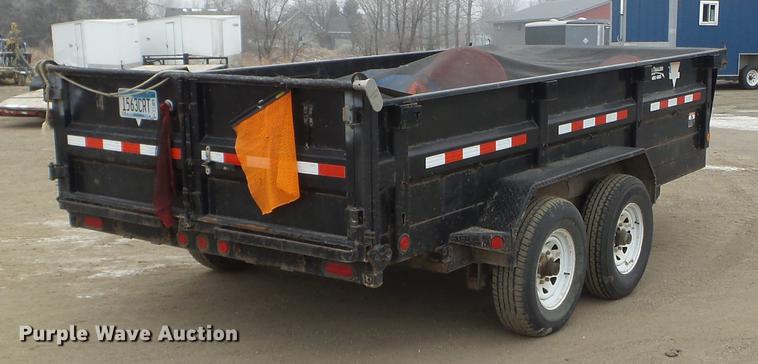image for item DD0737 2012 PJ dump trailer
