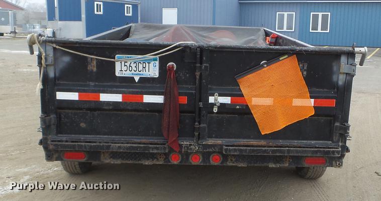 image for item DD0737 2012 PJ dump trailer