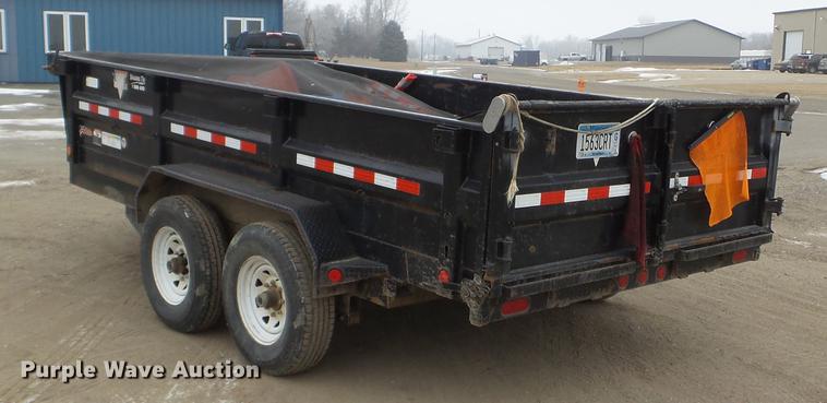 image for item DD0737 2012 PJ dump trailer