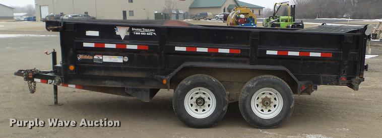 image for item DD0737 2012 PJ dump trailer
