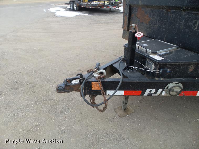 image for item DD0737 2012 PJ dump trailer