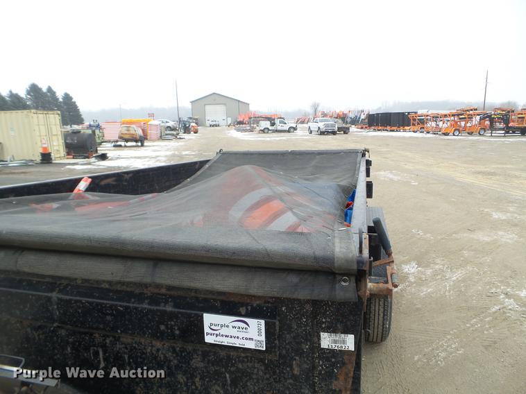 image for item DD0737 2012 PJ dump trailer