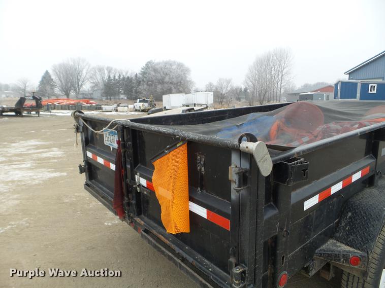 image for item DD0737 2012 PJ dump trailer