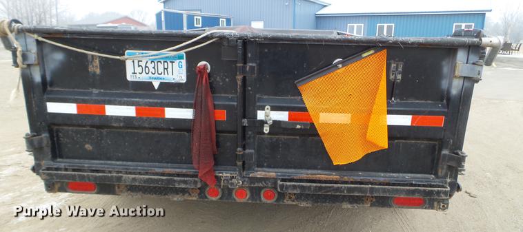 image for item DD0737 2012 PJ dump trailer