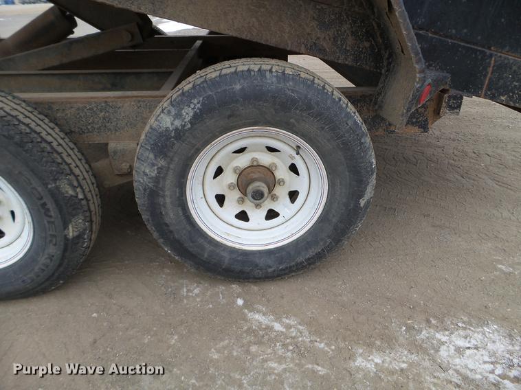 image for item DD0737 2012 PJ dump trailer