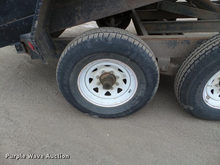 image for item DD0737 2012 PJ dump trailer