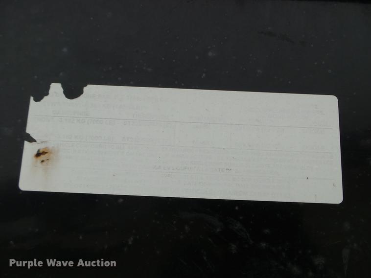 image for item DD0737 2012 PJ dump trailer