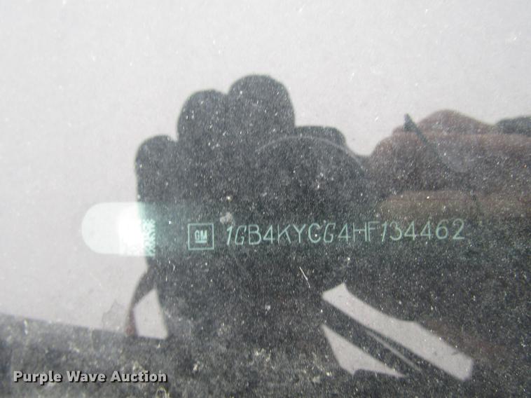 image for item DD0739 2017 Chevrolet Silverado 3500 Crew Cab flatbed pickup truck