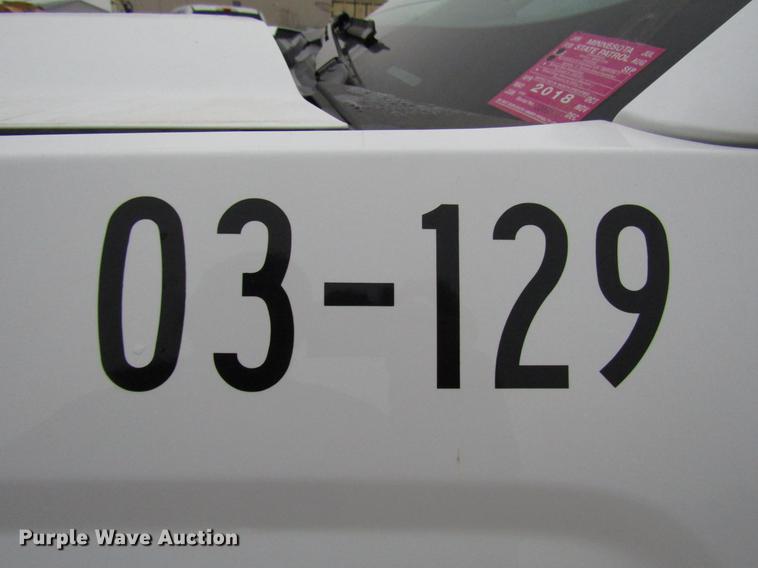 image for item DD0739 2017 Chevrolet Silverado 3500 Crew Cab flatbed pickup truck