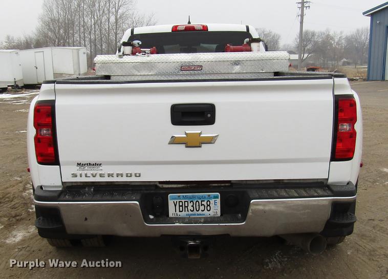 image for item DD0740 2016 Chevrolet Silverado 3500 Crew Cab pickup truck