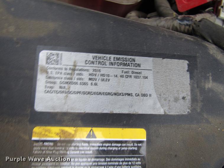 image for item DD0740 2016 Chevrolet Silverado 3500 Crew Cab pickup truck