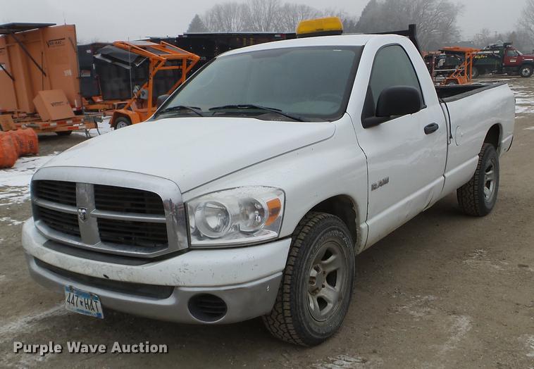 image for item DD0742 2008 Dodge Ram 1500 pickup truck