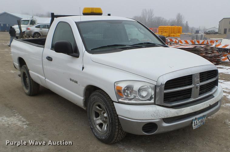 image for item DD0742 2008 Dodge Ram 1500 pickup truck