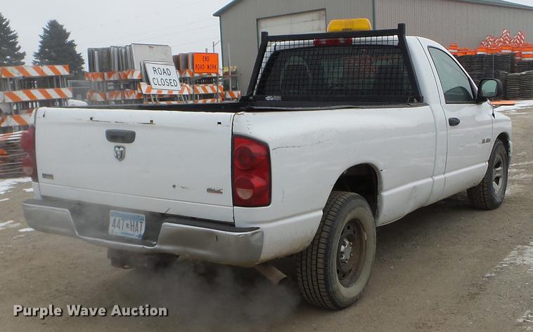 image for item DD0742 2008 Dodge Ram 1500 pickup truck