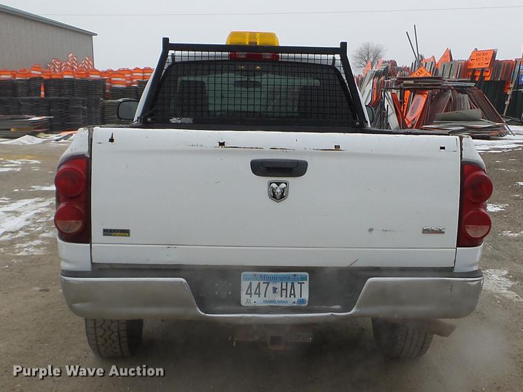 image for item DD0742 2008 Dodge Ram 1500 pickup truck