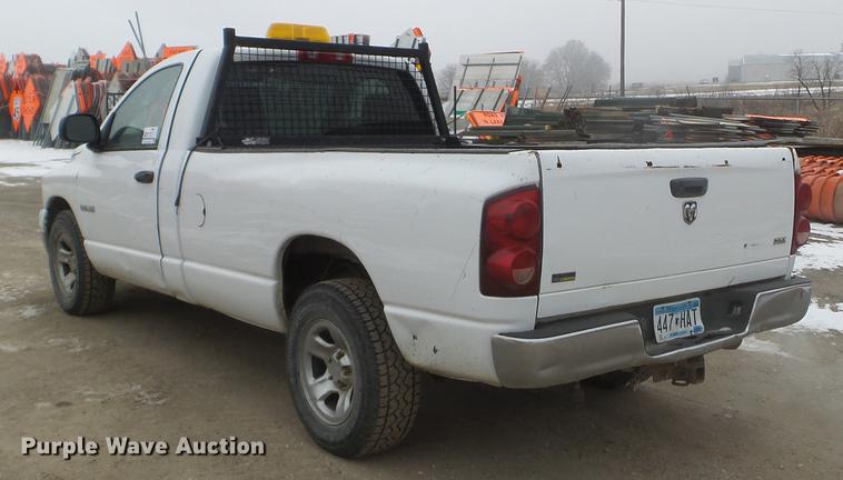 image for item DD0742 2008 Dodge Ram 1500 pickup truck