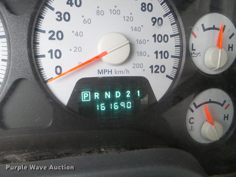 image for item DD0742 2008 Dodge Ram 1500 pickup truck