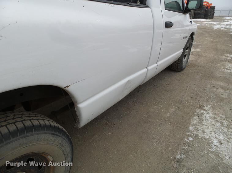 image for item DD0742 2008 Dodge Ram 1500 pickup truck