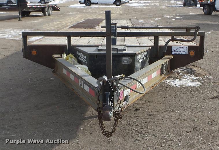 image for item DD0749 2012 PJ Trailers tilt deck utility trailer