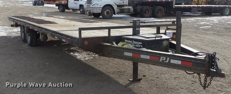 image for item DD0749 2012 PJ Trailers tilt deck utility trailer