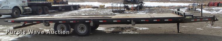 image for item DD0749 2012 PJ Trailers tilt deck utility trailer
