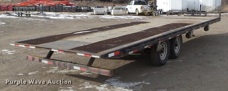 image for item DD0749 2012 PJ Trailers tilt deck utility trailer