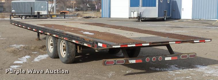 image for item DD0749 2012 PJ Trailers tilt deck utility trailer