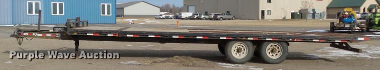 image for item DD0749 2012 PJ Trailers tilt deck utility trailer