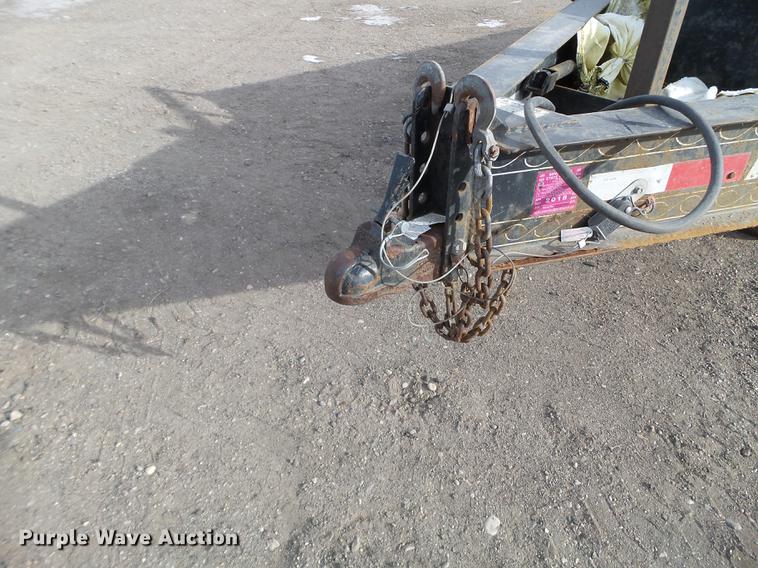 image for item DD0749 2012 PJ Trailers tilt deck utility trailer