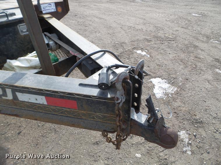 image for item DD0749 2012 PJ Trailers tilt deck utility trailer