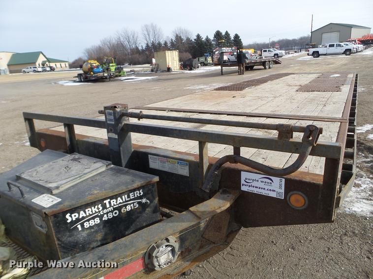 image for item DD0749 2012 PJ Trailers tilt deck utility trailer