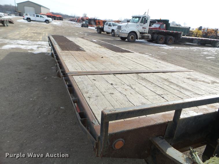 image for item DD0749 2012 PJ Trailers tilt deck utility trailer