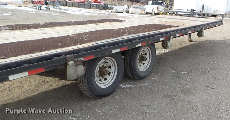 image for item DD0749 2012 PJ Trailers tilt deck utility trailer